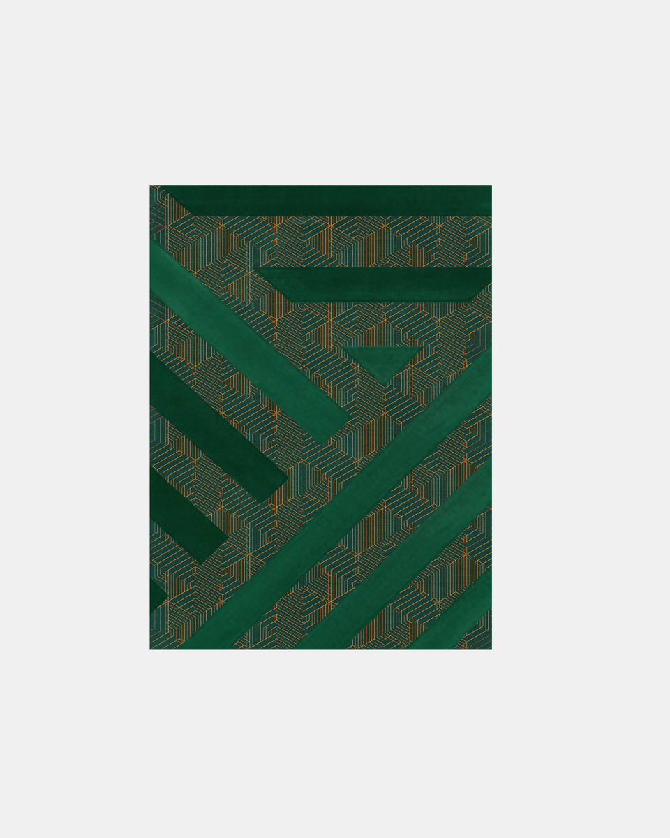 MAZE EMERALD RUG