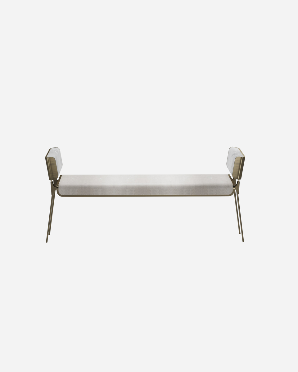 DANDY II SHAGREEN ENTRANCE BENCH