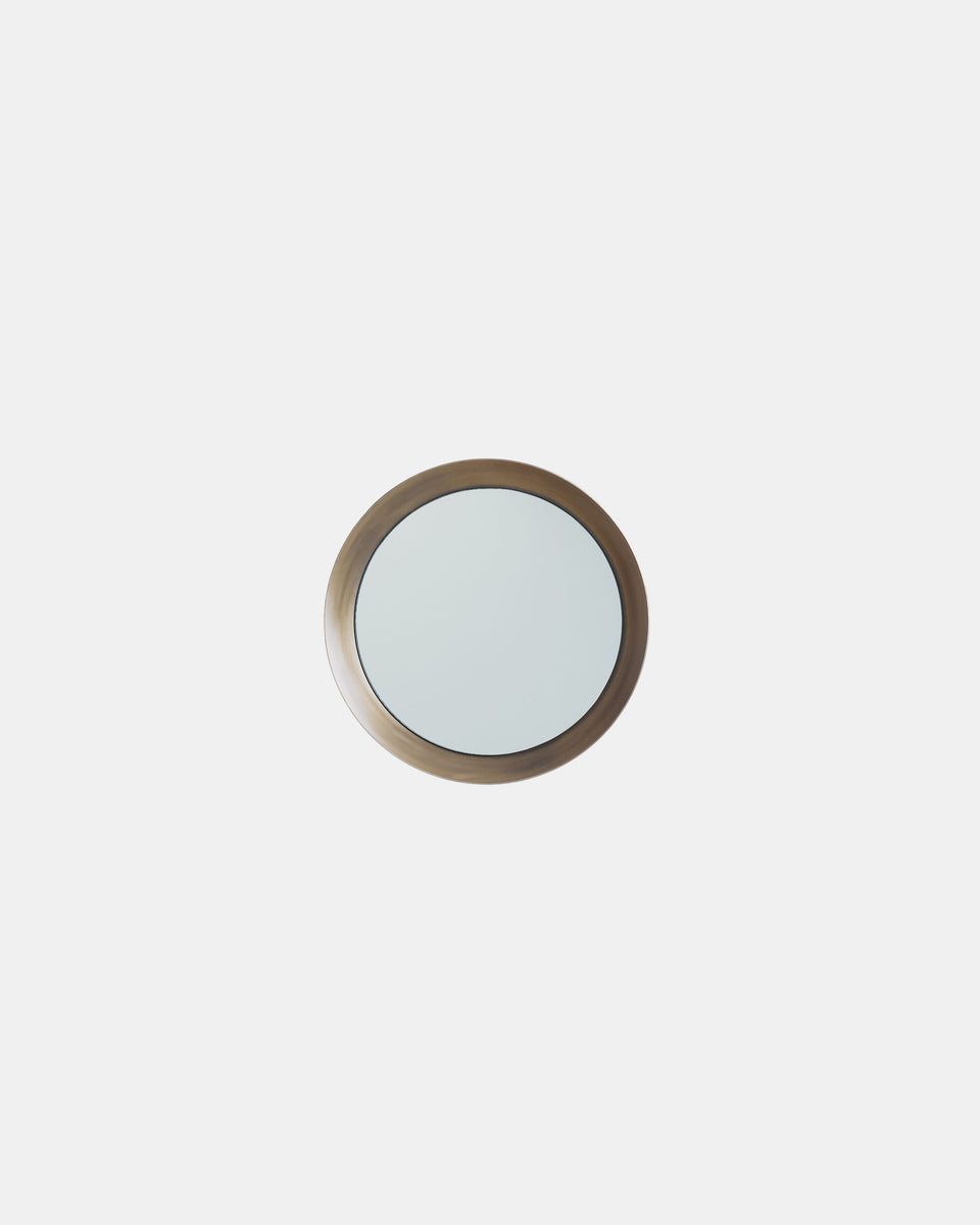 LYRA BRASS MIRROR