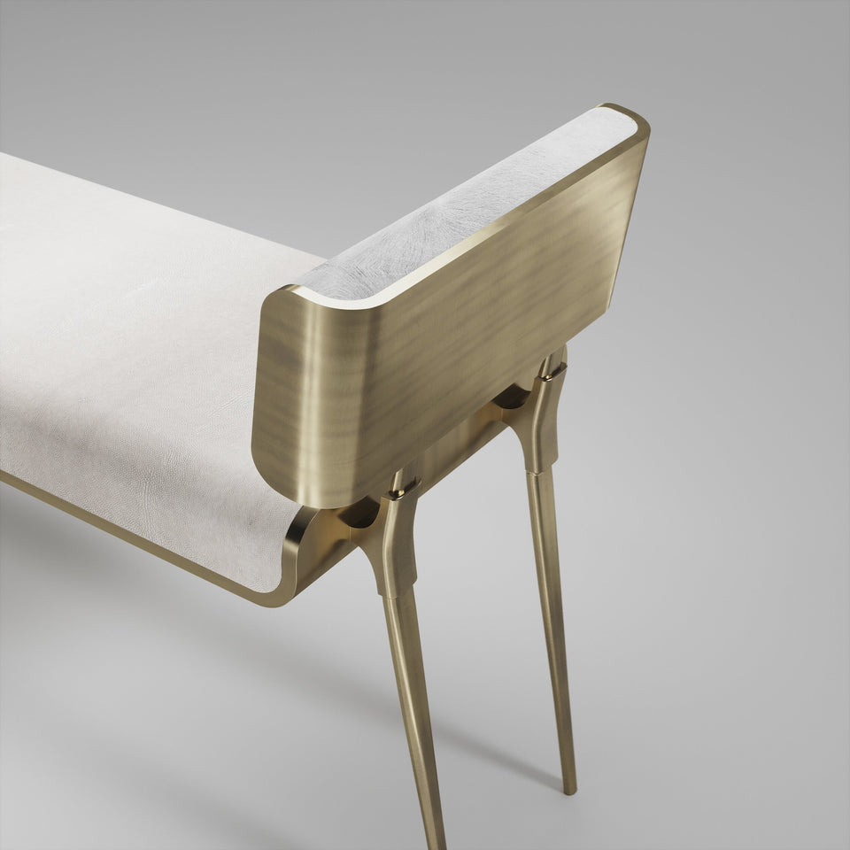 DANDY II SHAGREEN ENTRANCE BENCH