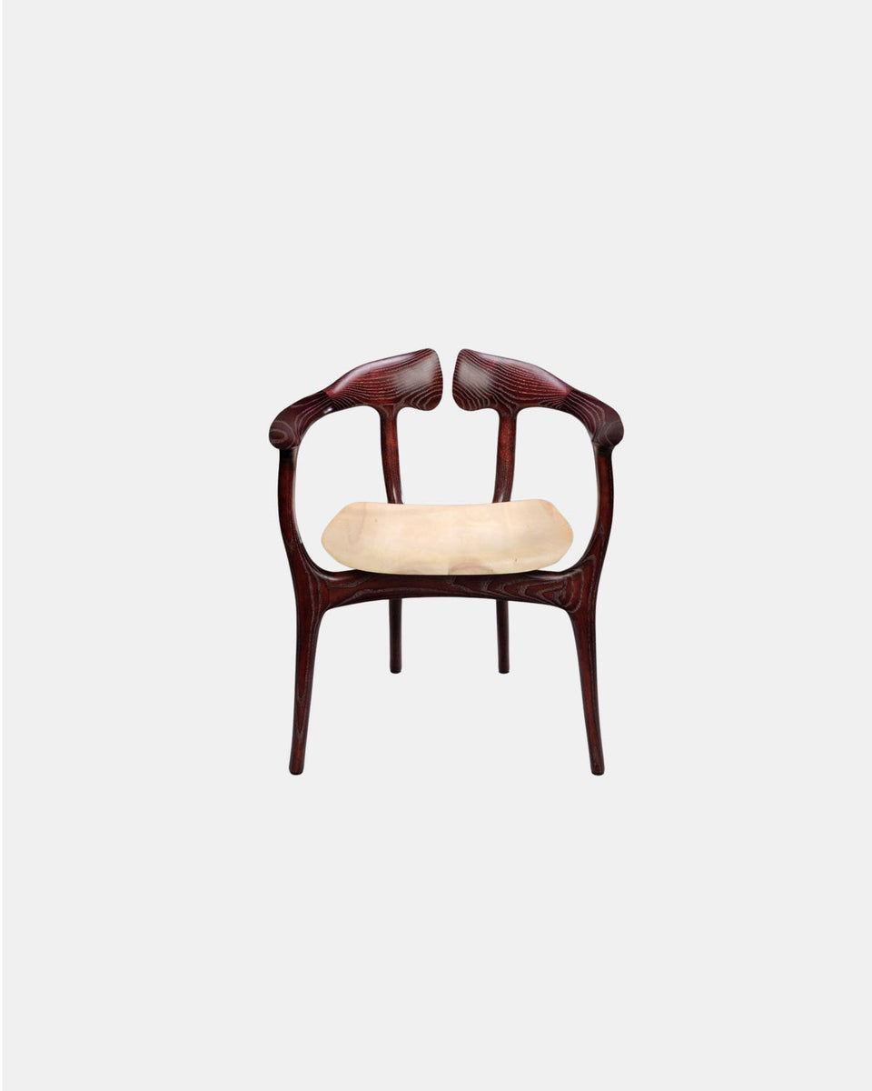 SWALLOWTAIL BURGUNDY CHAIR