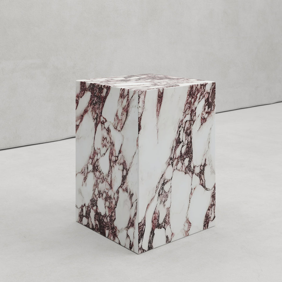 ZANDRA SIDE TABLE IN VIOLA MARBLE