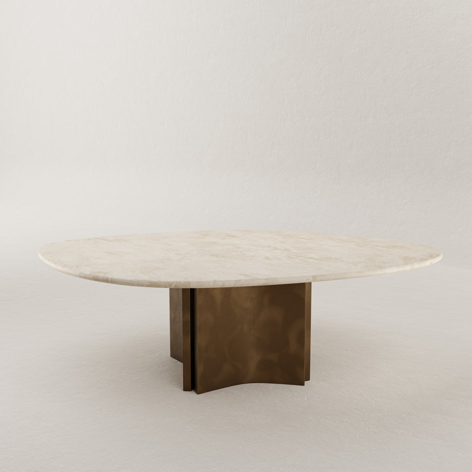 CONCEPT 1.1 NATURAL LIMESTONE DINING TABLE