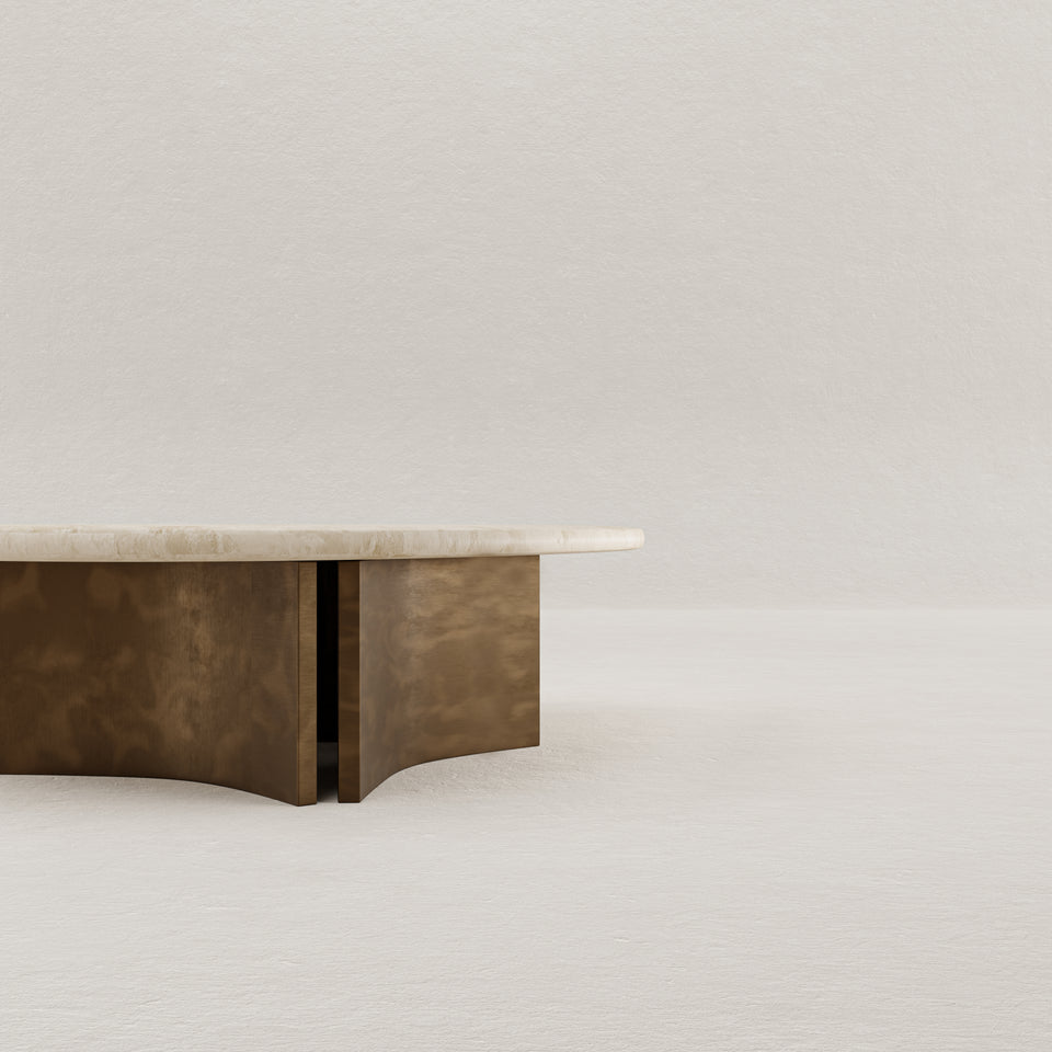 CONCEPT 2.1 NATURAL LIMESTONE COFFEE TABLE