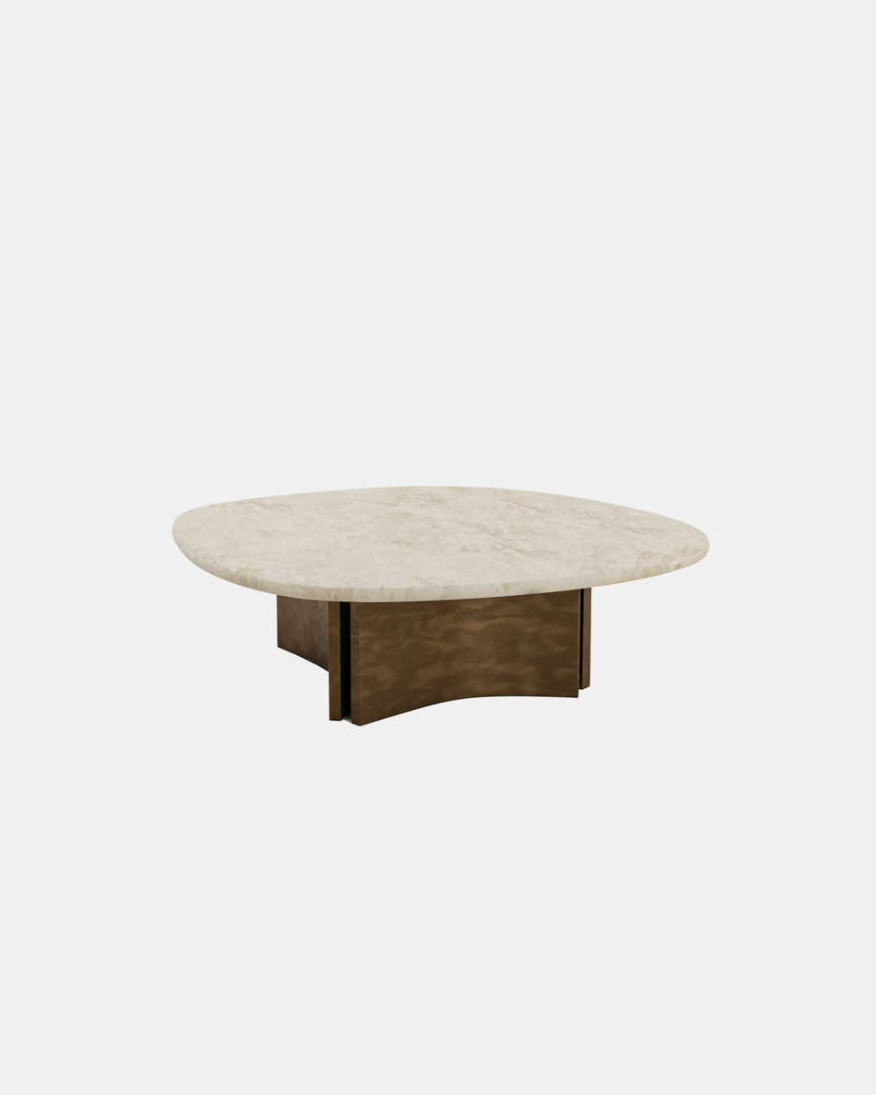 CONCEPT 2.1 NATURAL LIMESTONE COFFEE TABLE