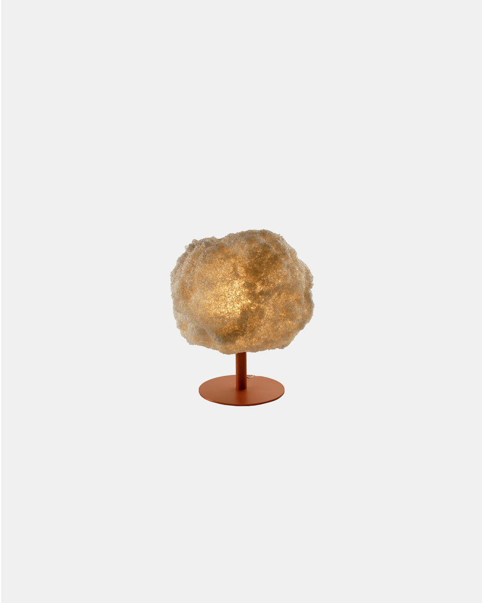 STORM GREY LIGHT COPPER TABLE LAMP