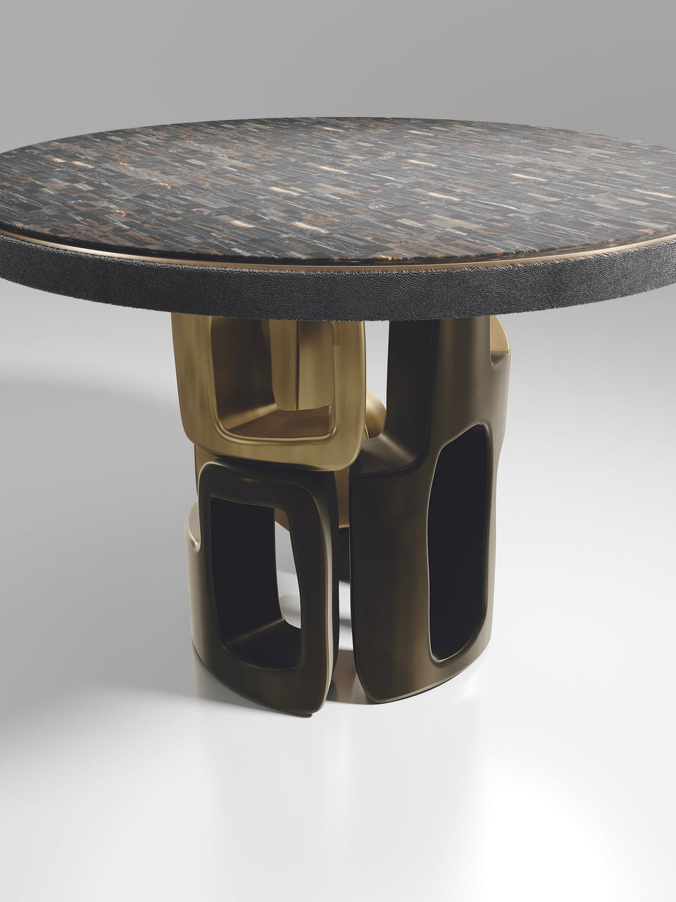 APOLI TIGER EYE BREAKFAST TABLE