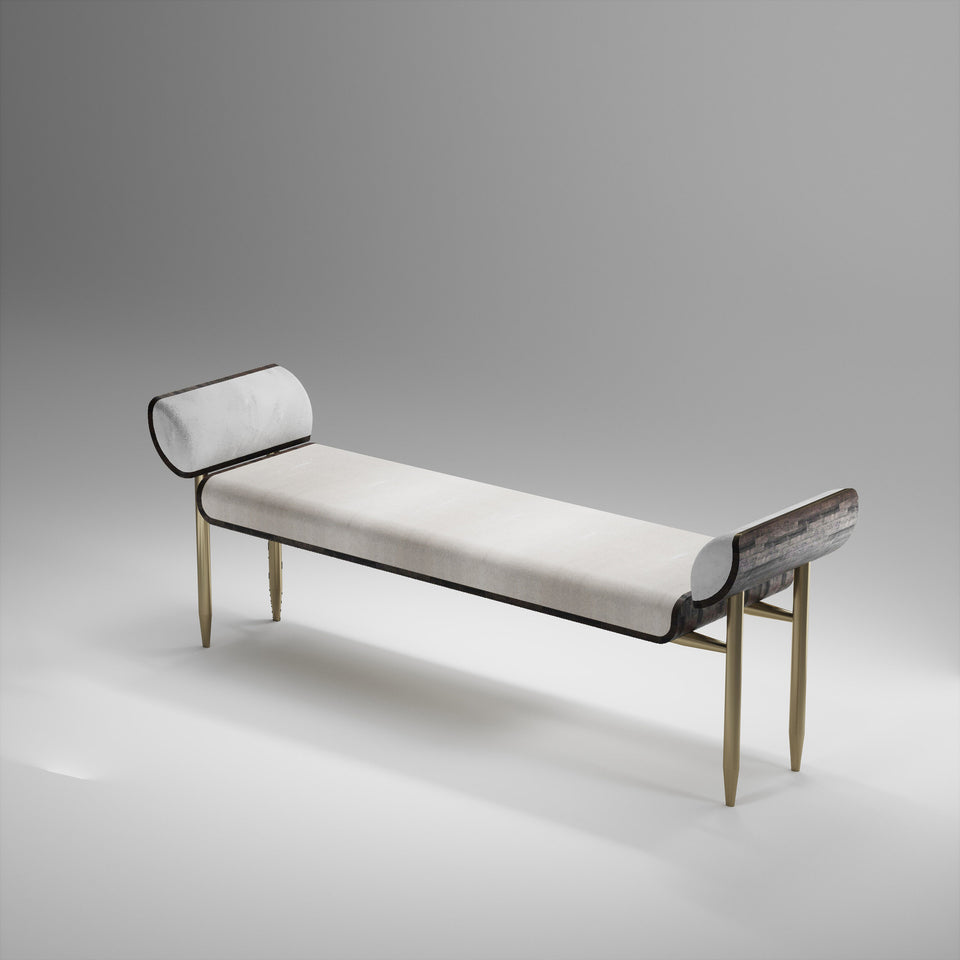 DANDY II PALM WOOD BENCH