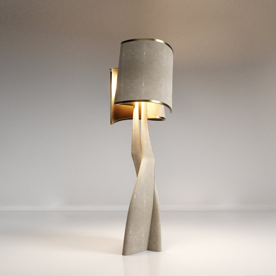 CHITAL III SHAGREEN FLOOR LAMP