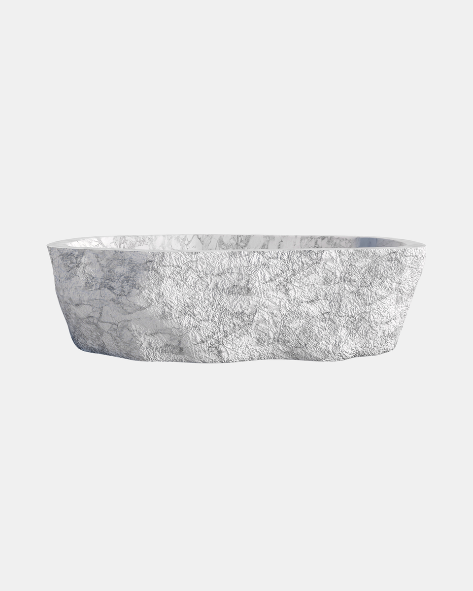 BAPTIZ WHITE MARBLE BATH TUB