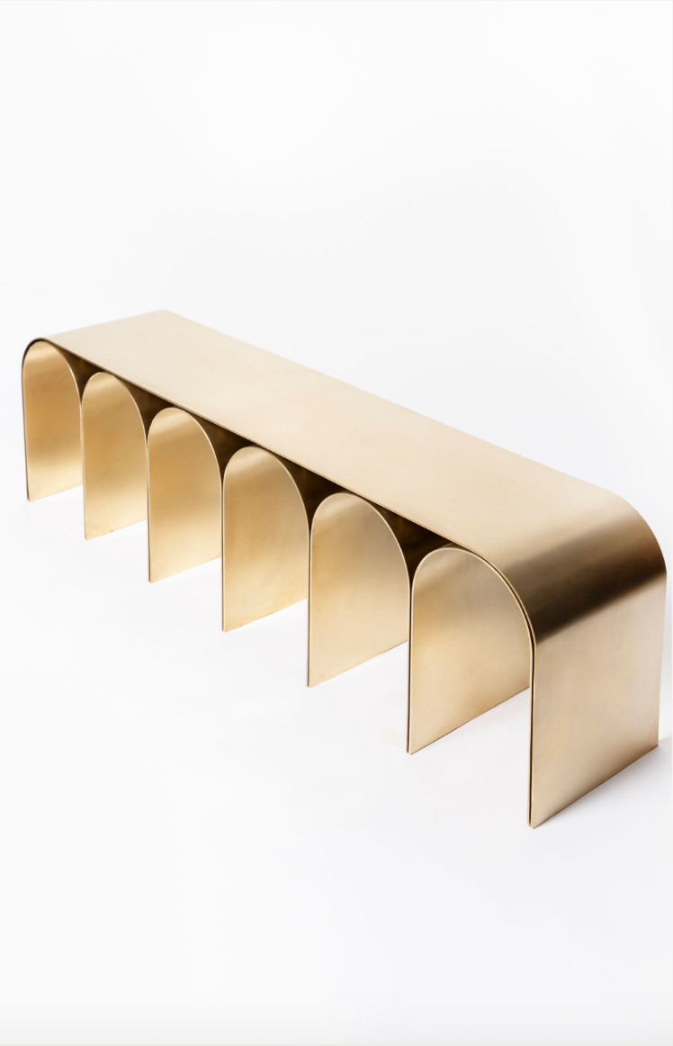 GOLD ARCH BENCH