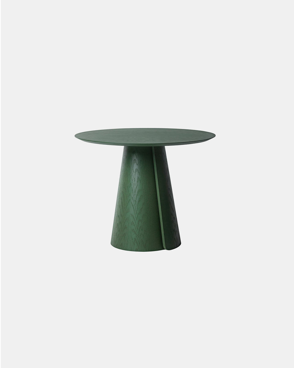 VOLTA DINING TABLE IN LEAF GREEN