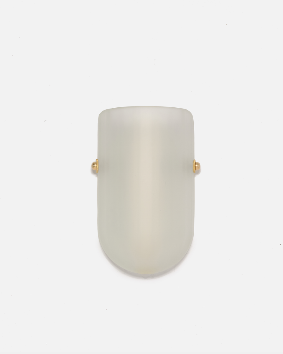 SELENE MEZZO SELENITE SCONCE