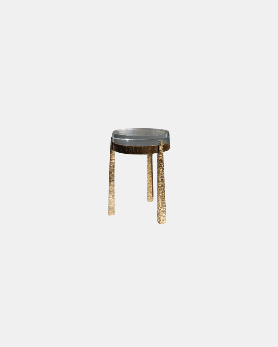 MIRRA BRASS SIDE TABLE