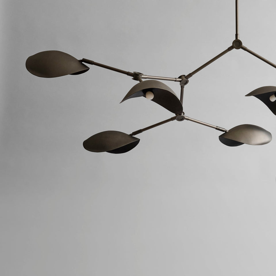 STINGRAY BRONZE CHANDELIER