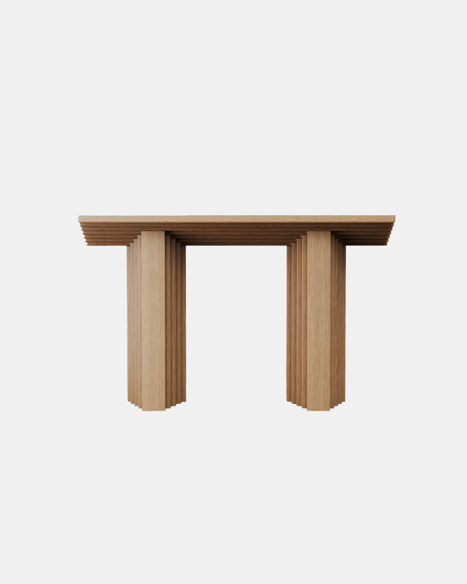 ATER SOLID OAK CONSOLE