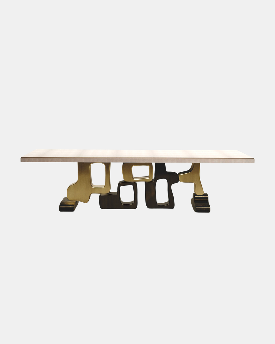 APOLI II SHAGREEN DINING TABLE