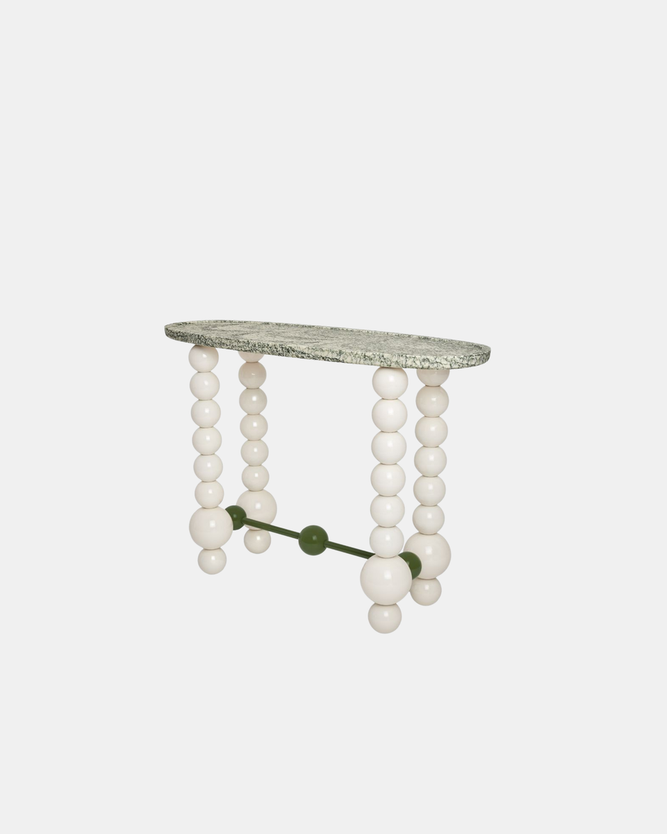 PIENZA CIPPOLLINO VERDE MARBLE CONSOLE