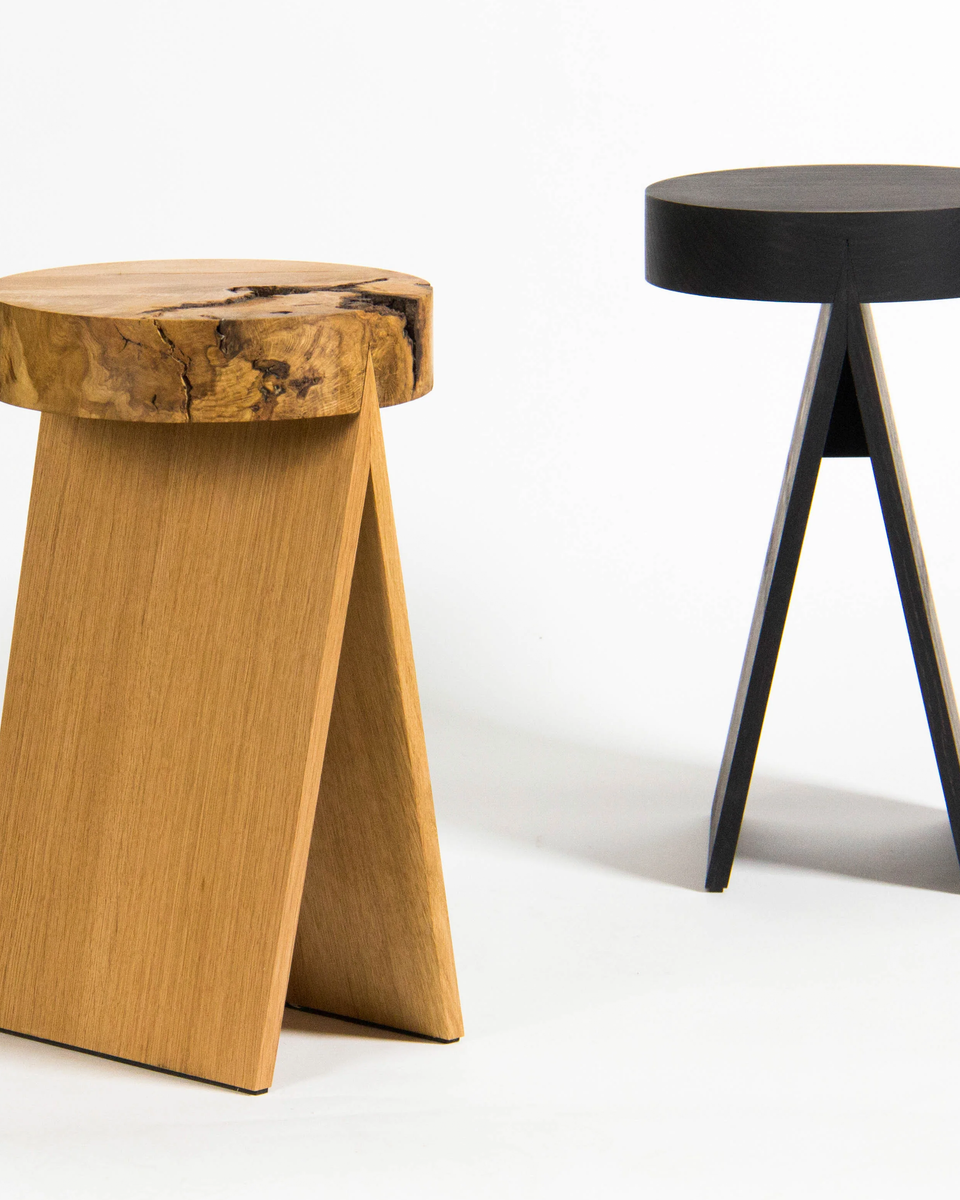 BLEAUT LIMITED OAK STOOL