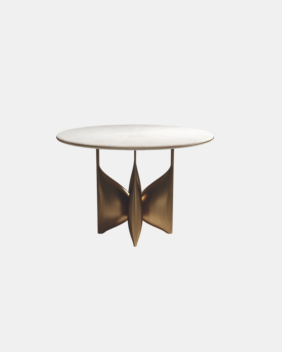 PLUMERIA SHAGREEN BREAKFAST TABLE