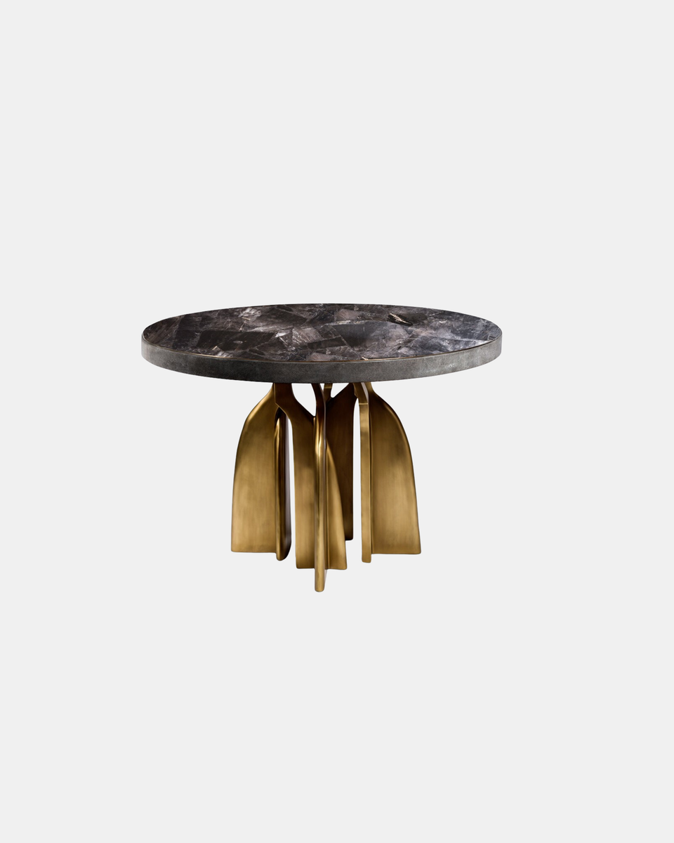 CHITAL BLACK QUARTZ BREAKFAST TABLE