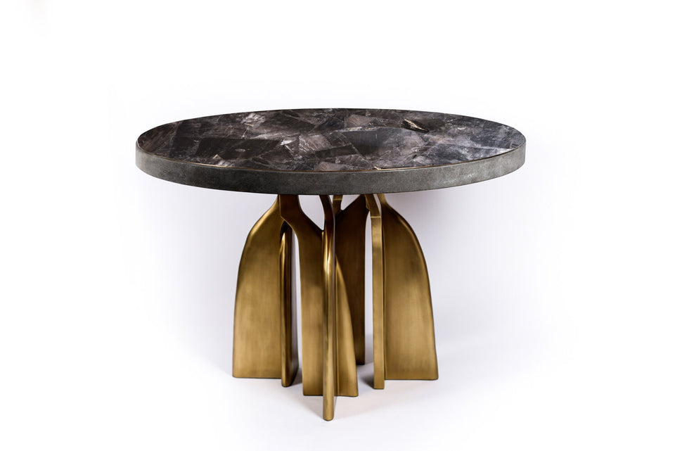 CHITAL BLACK QUARTZ BREAKFAST TABLE